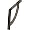 Ekena Millwork Bulwark Steel Bracket, Antiqued Brass 2"W x 16"D x 16"H BKTM02X16X16BUABS - alternate 1